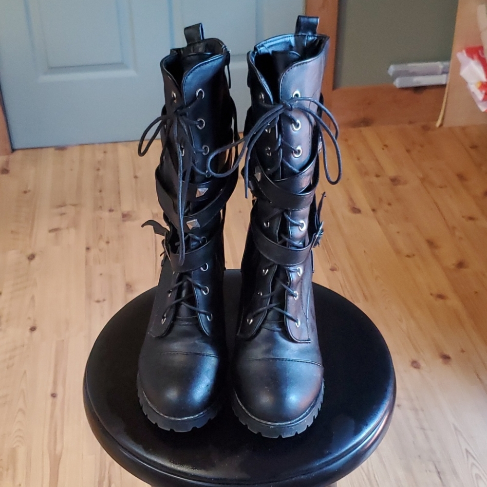 Combat Style Fashion Boots